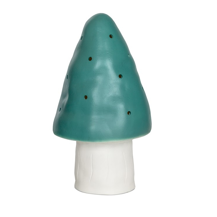 Leo &amp; Bella Heico Toadstool Lamp Small Teal