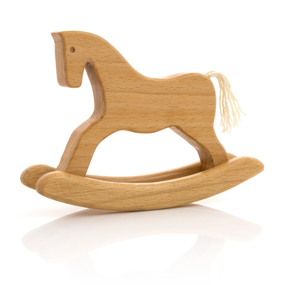Leo &amp; Bella | Milton Asbhy Gift Boxed Wooden Toy Rocking Horse