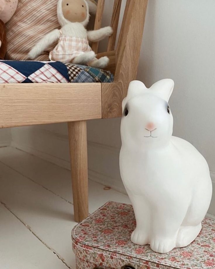 Egmont Heico Night Light Rabbit Lamp White - Image 6