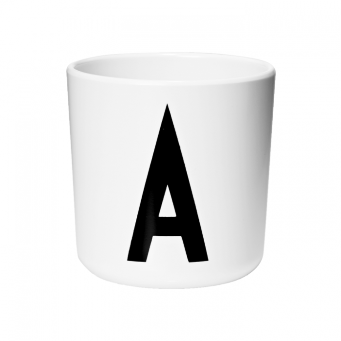 Design Letters Arne Jacobsen Alphabet Melamine Cup - Leo & Bella