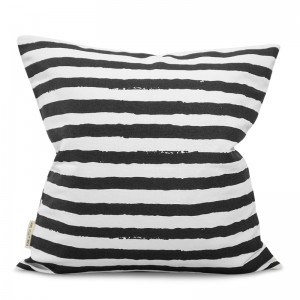 Fine Little Day Cushion Cover Stripes Black