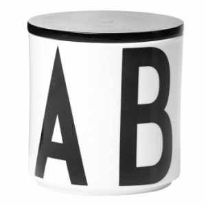 Design Letters Arne Jacobsen Multi Jar Black Large