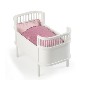 Smallstuff Rosaline Wooden Doll Bed Cot White