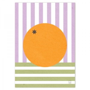 Swiden Design LUKAS Orange Print A4