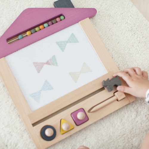 gg* Oekaki Magic Drawing Board House Cat Leo & Bella