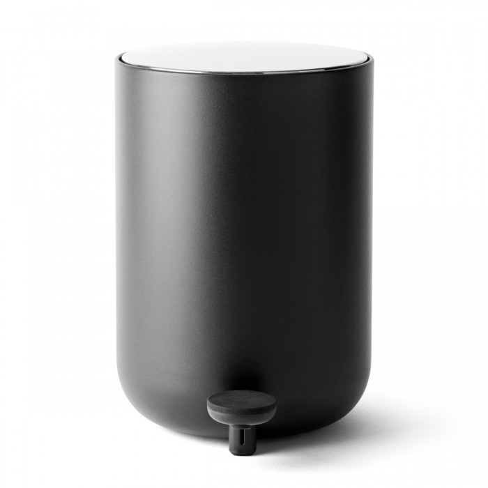 Menu Bath Pedal Bin Black 7L - Leo & Bella