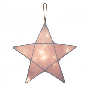 Numero 74 Star Lantern Dusty Pink Medium