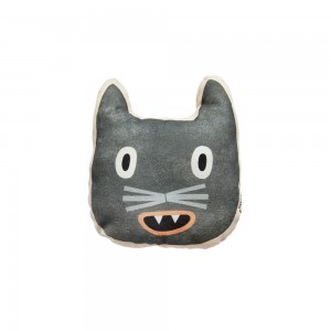 Anny Who Squeaky Cat Soft Toy Black