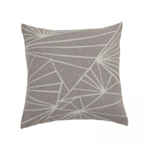 Fabgoose Frozen Knitted Cushion Grey