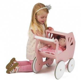 silver cross wooden dolls pram