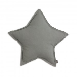 Numero 74 Star Cushion Silver Grey Small 30cm