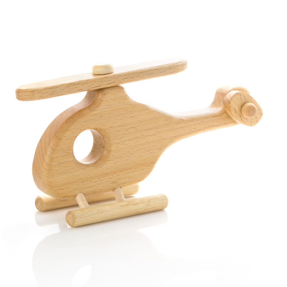 Leo &amp; Bella | Milton Asbhy Gift Boxed Wooden Helicopter ...