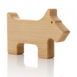 Milton Ashby Gift Boxed Wooden Terrier