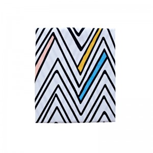 Sack Me! Zig Zag Day White Fitted Sheet