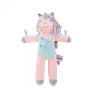 BlaBla Kids Knit Dolls Unicorn Confetti Mini