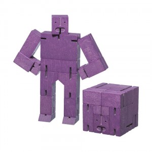 Areaware Cubebot Small Purple
