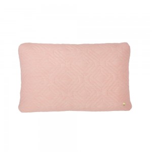 ferm LIVING Quilt Cushion Rose 40 x 60