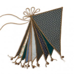 Numero 74 Garland Bunting Flags Mix Blue