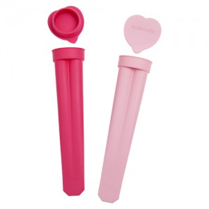 Sunnylife Icy Pole Moulds Set of 2 Heart Red/Pink