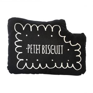 Annabel Kern Petit Biscuit Black Cushion