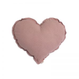 Numero 74 Heart Cushion Dusty Pink Small 34cm