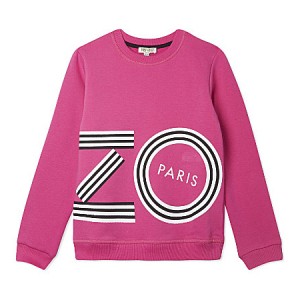 Kenzo Kids Logo Sweatshirt Pink