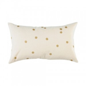 La Cerise Sur Le Gateau Cushion Odette Gold Dots 30x50cm