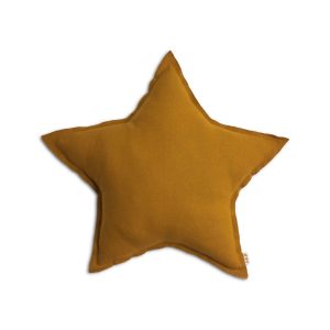 Numero 74 Star Cushion Gold Mustard Small 30cm