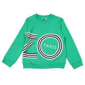 Kenzo Kids Logo Sweatshirt Green