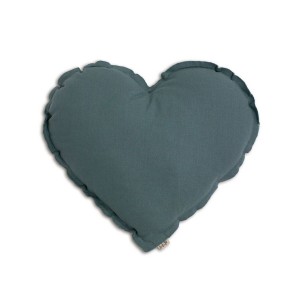 Numero 74 Heart Cushion Ice Blue Small 34cm