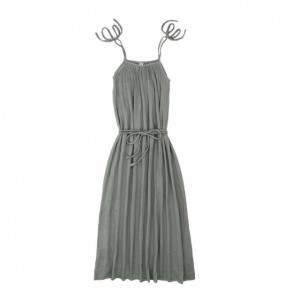 Numero 74 Mia Dress Mum Long Dress Silver Grey