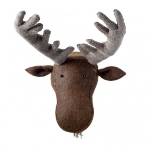Fiona Walker Felt Animal Head Moose