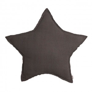 Numero 74 Star Cushion Mix Blue - Taupe Small Dots Medium 45cm