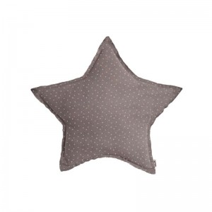 Numero 74 Star Cushion Mix Blue - Silver Grey Star Small 30cm