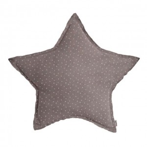 Numero 74 Star Cushion Mix Blue - Silver Grey Star Medium 45cm