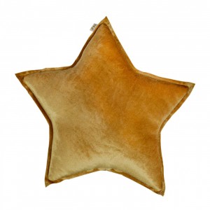 Numero 74 Star Cushion Velvet Gold Medium