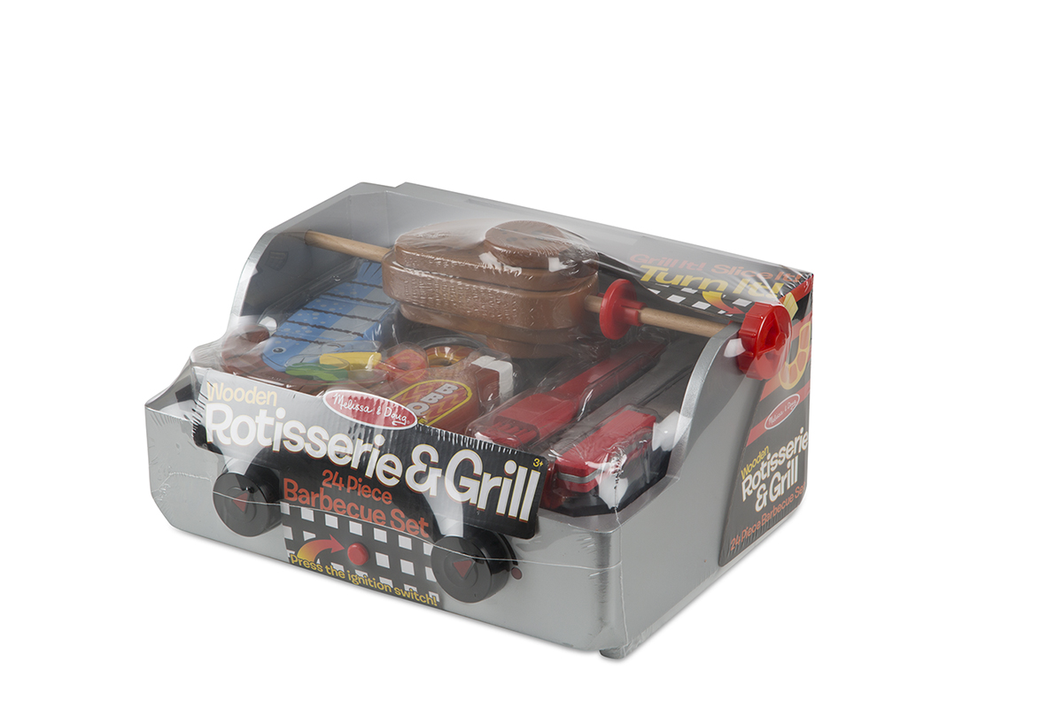 Melissa And Doug Rotisserie And Grill Barbecue Set Leo And Bella