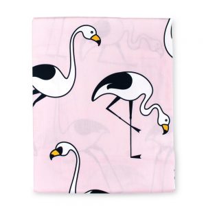 Sack Me! Flamingo Pink Fitted Sheet Single