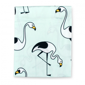 Sack Me! Flamingo Mint Fitted Sheet King Single