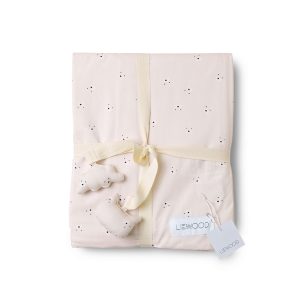 Liewood Ingeborg Junior Bedding Set Mr Bear Sweet Rose Cot