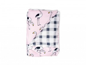 Sack Me! Flamingo Pink Quilt Cover Cot