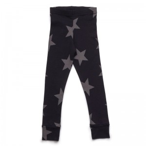 NUNUNU AW16 Leggings Star Black