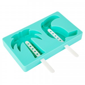 Sunnylife Icy Pop Moulds Tropical Palm / Toucan 2PK