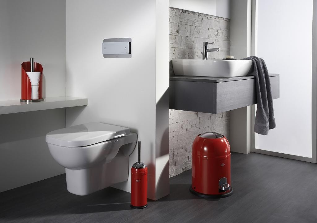 Wesco Paper Roll Holder White Leo Bella