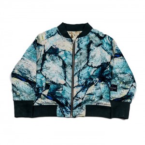 Agatha Cub AW16 2-Way Reversible Bomber Jacket Hex Ice Blue