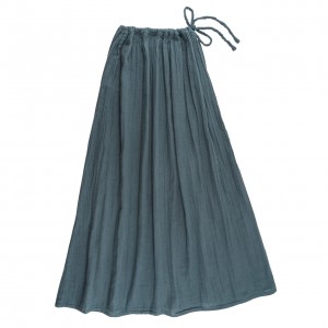 Numero 74 Ava Mum Long Maxi Skirt Ice Blue