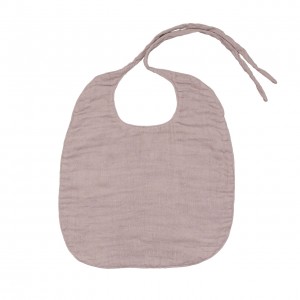 Numero 74 Baby Bib Round Dusty Pink