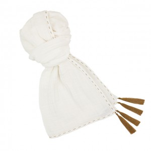 Numero 74 Kids Scarf White