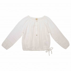 Numero 74 Naia Girl Shirt Top Natural