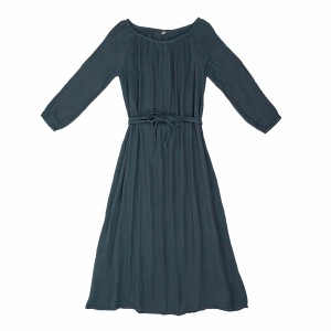 Numero 74 Nina Mum Long Sleeve Maxi Dress Ice Blue